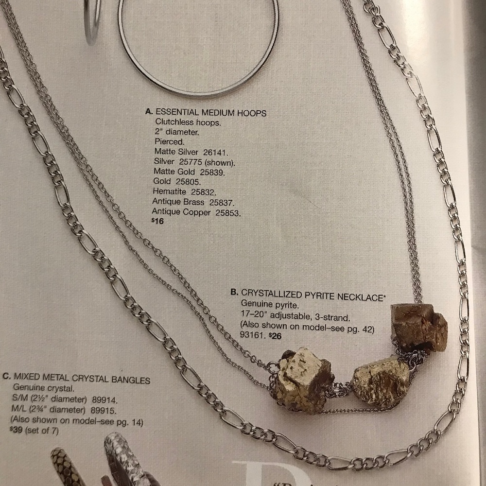 Crystallized Pyrite Necklace